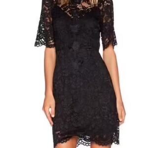 Beautiful Elliatt Range Black Lace Dress